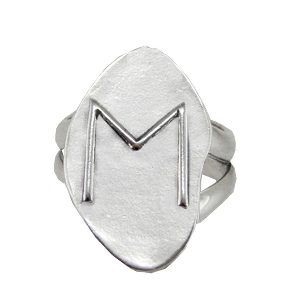 Sterling Silver Symbol For Bold Ventures Runic Ring Size 12 Sterling Silver Symbol For Bold Ventures Runic Ring Size 12