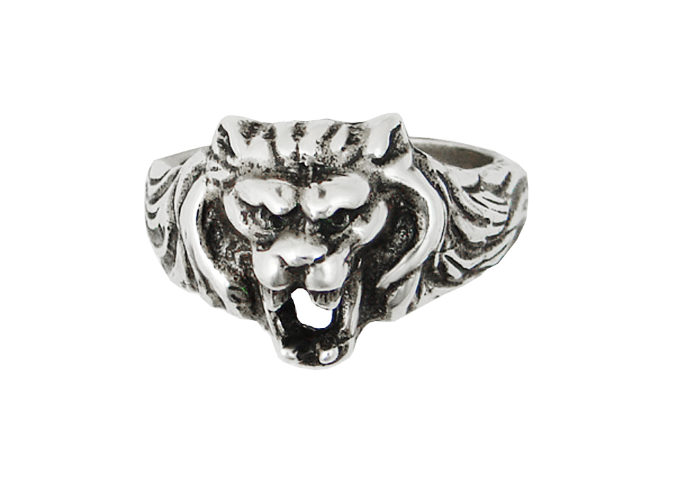 Sterling Silver Little Lion Ring Size 4 Sterling Silver Little Lion Ring Size 4